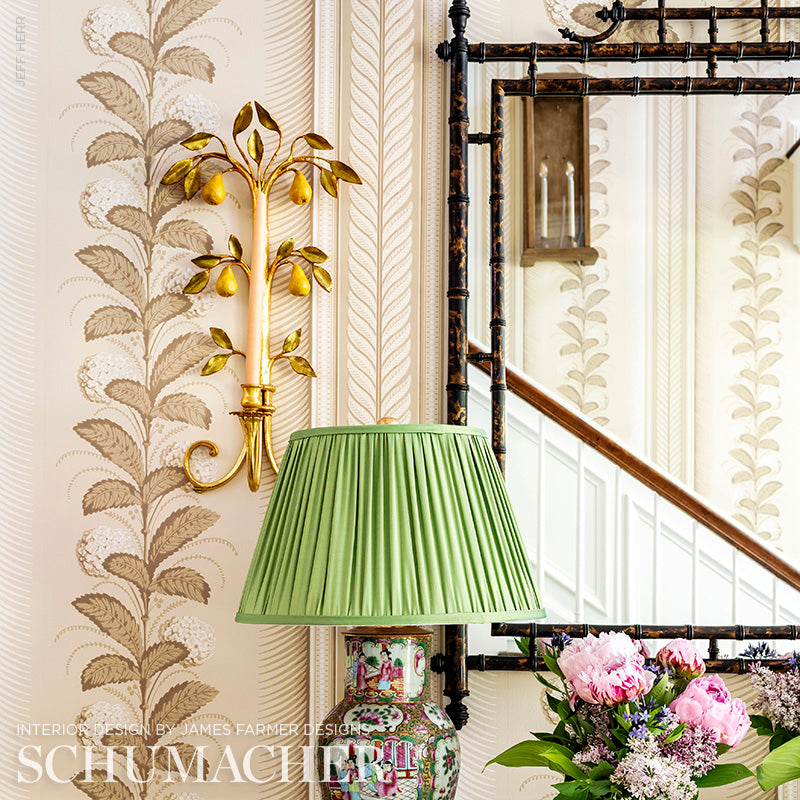 Hydrangea Sampling Schumacher Hydrangea Drape Fawn 5004453 Sample | 40% Off (Samples)