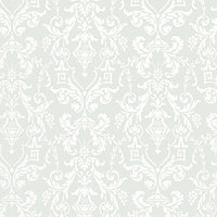 Schumacher Lido Damask Haze Wallpaper 5004482
