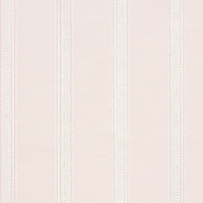 Schumacher Lorraine Stripe Blush Wallpaper Sample 5004584