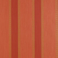 Schumacher Lansdowne Strie Stripe Coral Wallpaper 5004622
