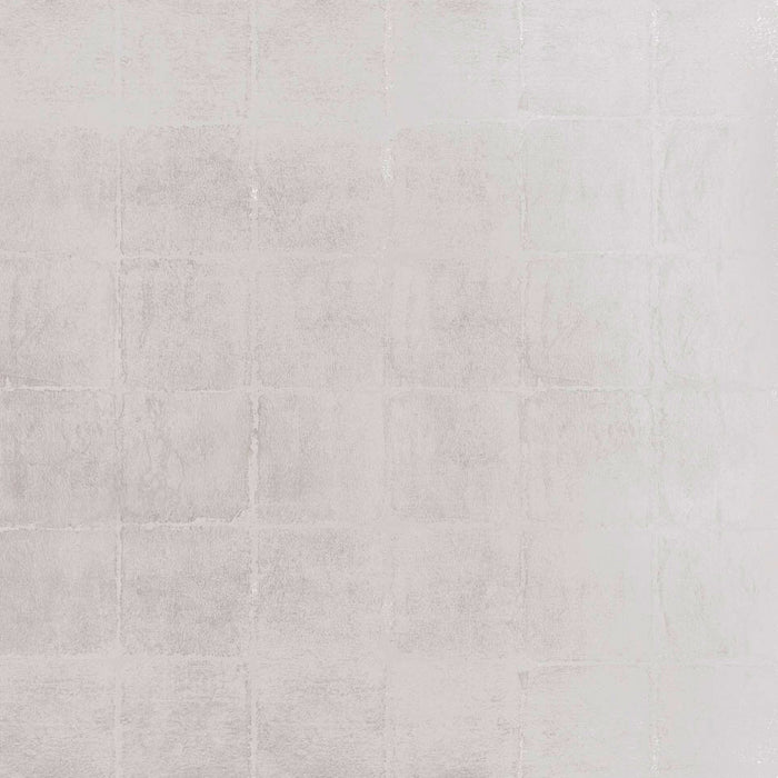 Schumacher Silver Leaf Silver Wallpaper Sample 5004680