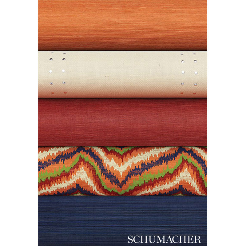 Schumacher Haruki Sisal Mandarin Wallpaper Sample 5004719
