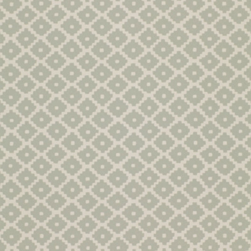 Schumacher Ziggurat Seaglass Wallpaper Sample 5004741