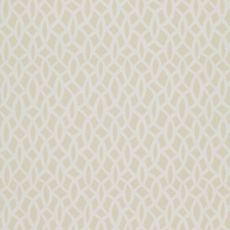 Schumacher Chain Link Bone Wallpaper Sample 5004750