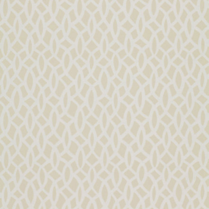 Schumacher Chain Link Bone Wallpaper Sample 5004750