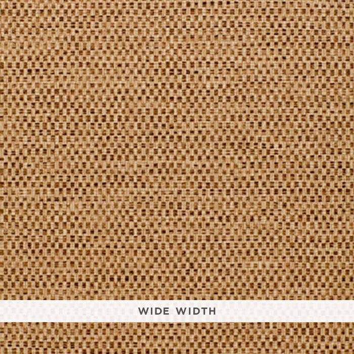 Schumacher Mandalay Texture Teak Wallpaper Sample 5004821