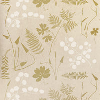 Schumacher Modern Botanical Parchment Wallpaper 5005010