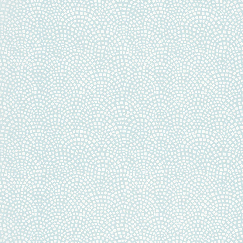 Schumacher Mosaic Spa Wallpaper Sample 5005042