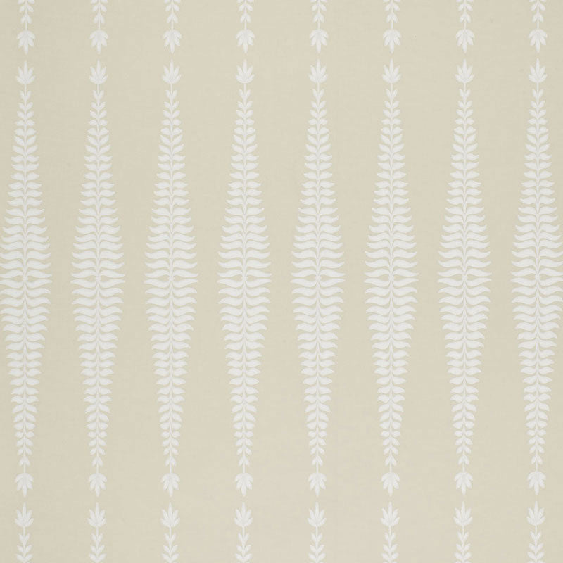 Schumacher Fern Tree Bone Wallpaper 5005071