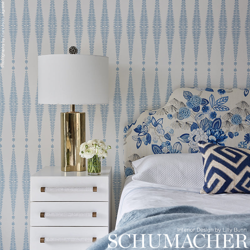 Schumacher Fern Tree Sky Wallpaper Sample 5005074