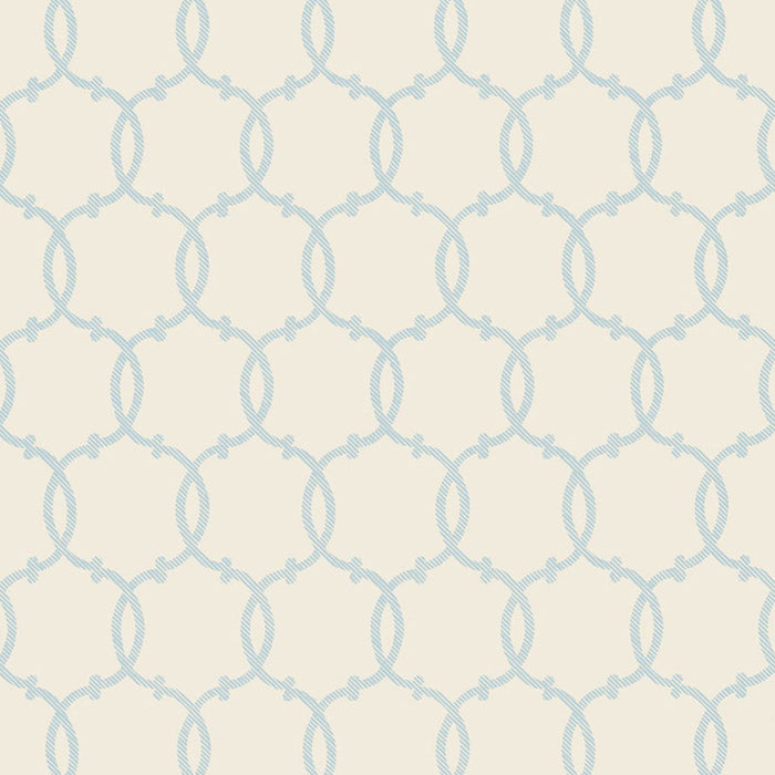 Schumacher Tracery Sky Wallpaper Sample 5005120