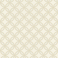 Schumacher Spherica Parchment Wallpaper 5005130