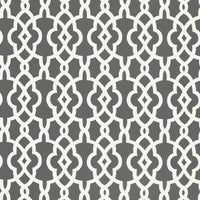 Schumacher Summer Palace Fret Smoke Wallpaper 5005141