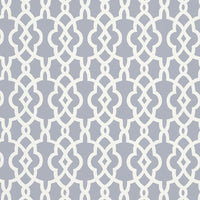 Schumacher Summer Palace Fret Wisteria Wallpaper 5005142