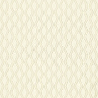 Schumacher Ribbon Wave Bone Wallpaper 5005160