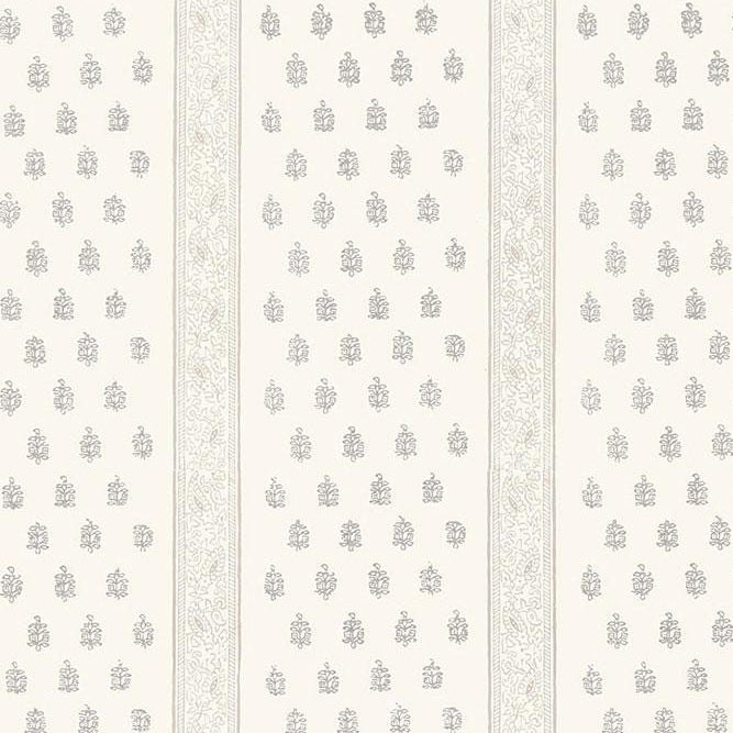 Schumacher Katsura Stripe Oyster Wallpaper Sample 5005200