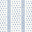 Schumacher Katsura Stripe Delft Wallpaper Sample 5005201