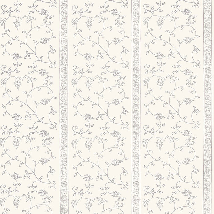Schumacher Khanpur Vine Oyster Wallpaper Sample 5005210