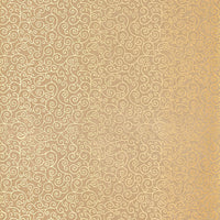 Schumacher Sangar Scroll Gilt Wallpaper 5005223