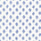 Schumacher Bakara Leaf Delft Wallpaper Sample 5005231