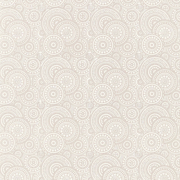 Schumacher Sadari Oyster Wallpaper Sample 5005240