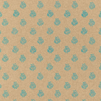 Schumacher Kaladera Turquoise Wallpaper 5005254