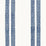 Schumacher Greek Key Stripe Navy Wallpaper Sample 5005361