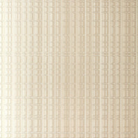 Schumacher Urban Stripe Silvered Taupe Wallpaper 5005641