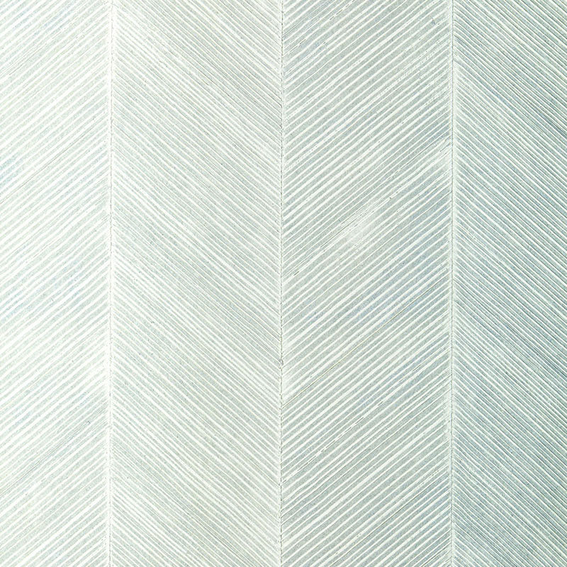 Schumacher Chevron Texture Mineral Wallpaper Sample 5005650