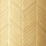 Schumacher Chevron Texture White Gold Wallpaper Sample 5005651