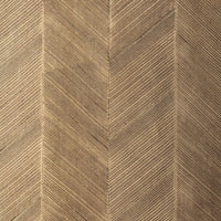 Schumacher Chevron Texture Sable Wallpaper 5005652