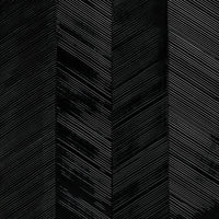 Schumacher Chevron Texture Onyx Wallpaper 5005655