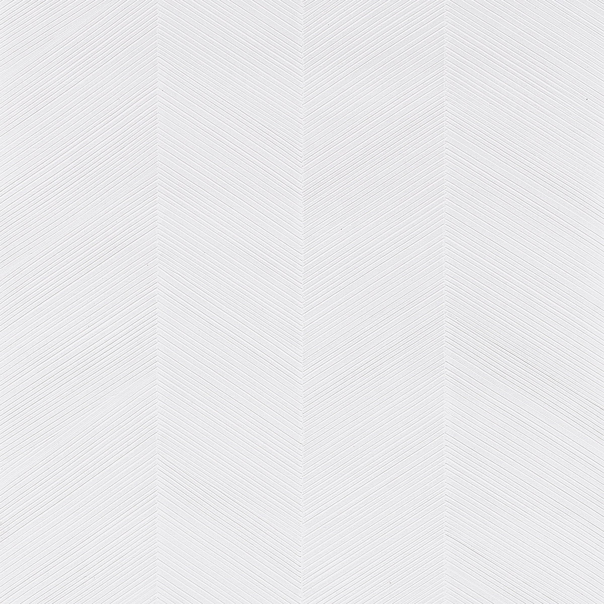 Schumacher Chevron Texture White Wallpaper Sample 5005656