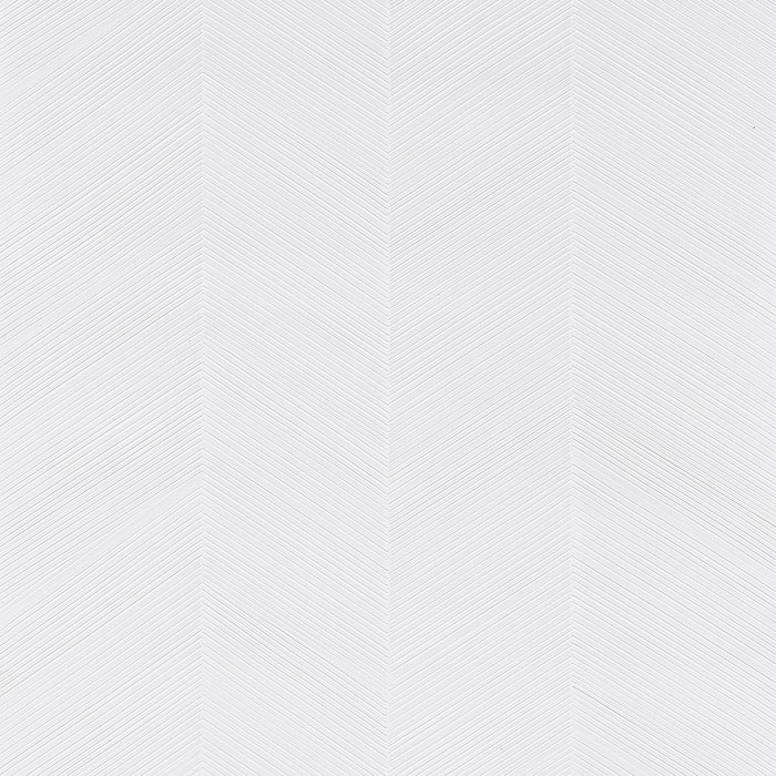 Schumacher Chevron Texture White Wallpaper Sample 5005656
