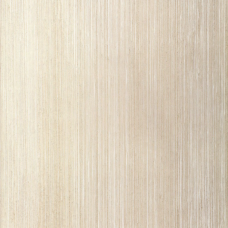 Schumacher Metallic Strie Oyster Wallpaper Sample 5005710