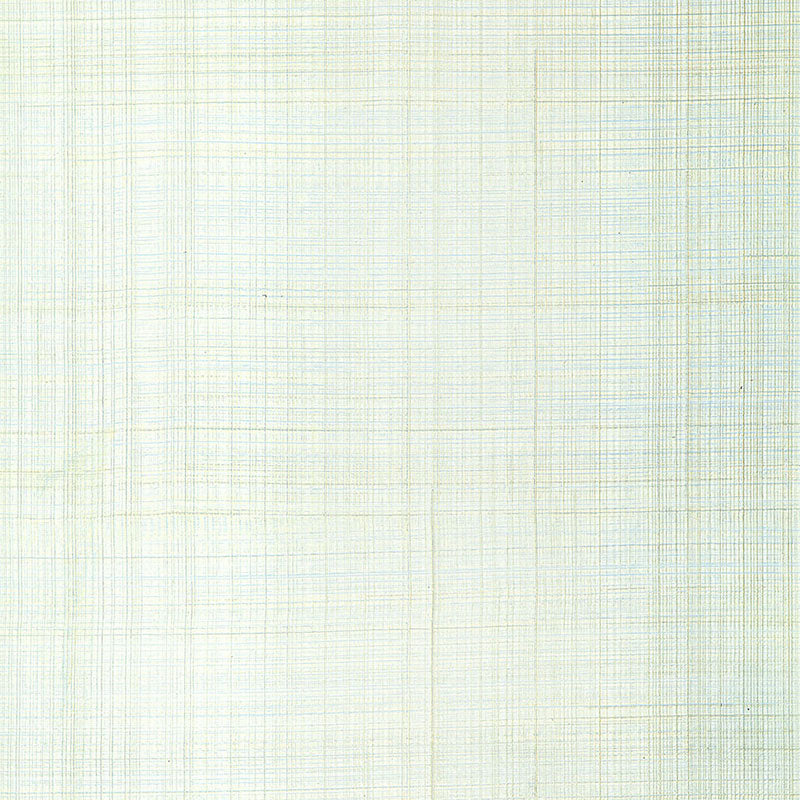 Schumacher Brushed Plaid Glacier Wallpaper Sample 5005781