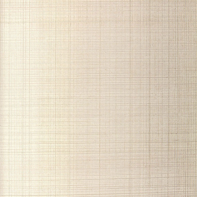 Schumacher Brushed Plaid Oyster Wallpaper 5005782