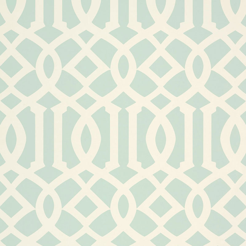 Schumacher Imperial Trellis II Mineral Wallpaper Sample 5005805