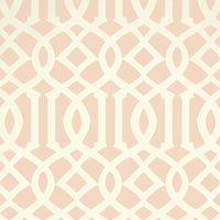 Schumacher Imperial Trellis II Blush Wallpaper 5005806