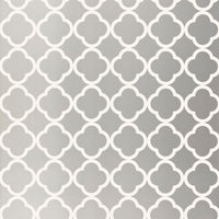 Schumacher Morocco Silver Wallpaper 5005872