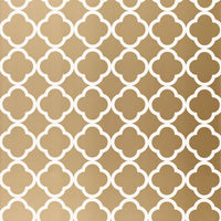 Schumacher Morocco Antique Gold Wallpaper 5005873