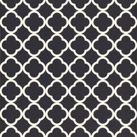 Schumacher Morocco Black Wallpaper 5005876