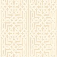 Schumacher Malaga Flax Wallpaper 5005930