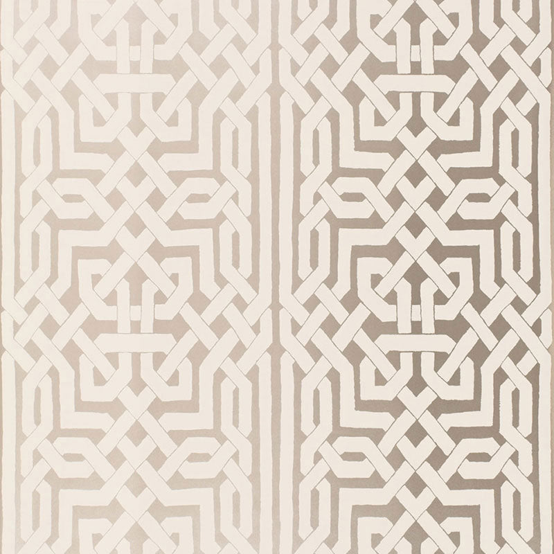 Schumacher Malaga Silver Wallpaper Sample 5005932