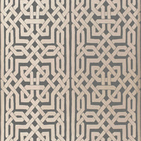 Schumacher Malaga Graphite Wallpaper 5005933