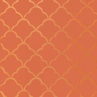 Schumacher Costa Del Sol Cinnabar Wallpaper 5005943
