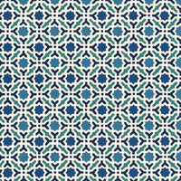 Schumacher Serallo Mosaic Aegean Wallpaper 5005970