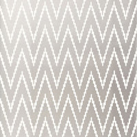 Schumacher Kasari Ikat Silver Wallpaper 5005993