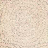 Schumacher Feather Bloom Sisal Venetian Pink Wallpaper 5006075