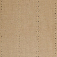 Schumacher Stud Stripe Natural / Bronze Wallpaper 5006111
